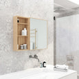 Wooden Bathroom Cabinet With Mirror