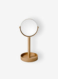 Wooden Magnifying Mirror