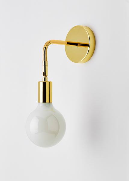 Brass Wall Light With Arm