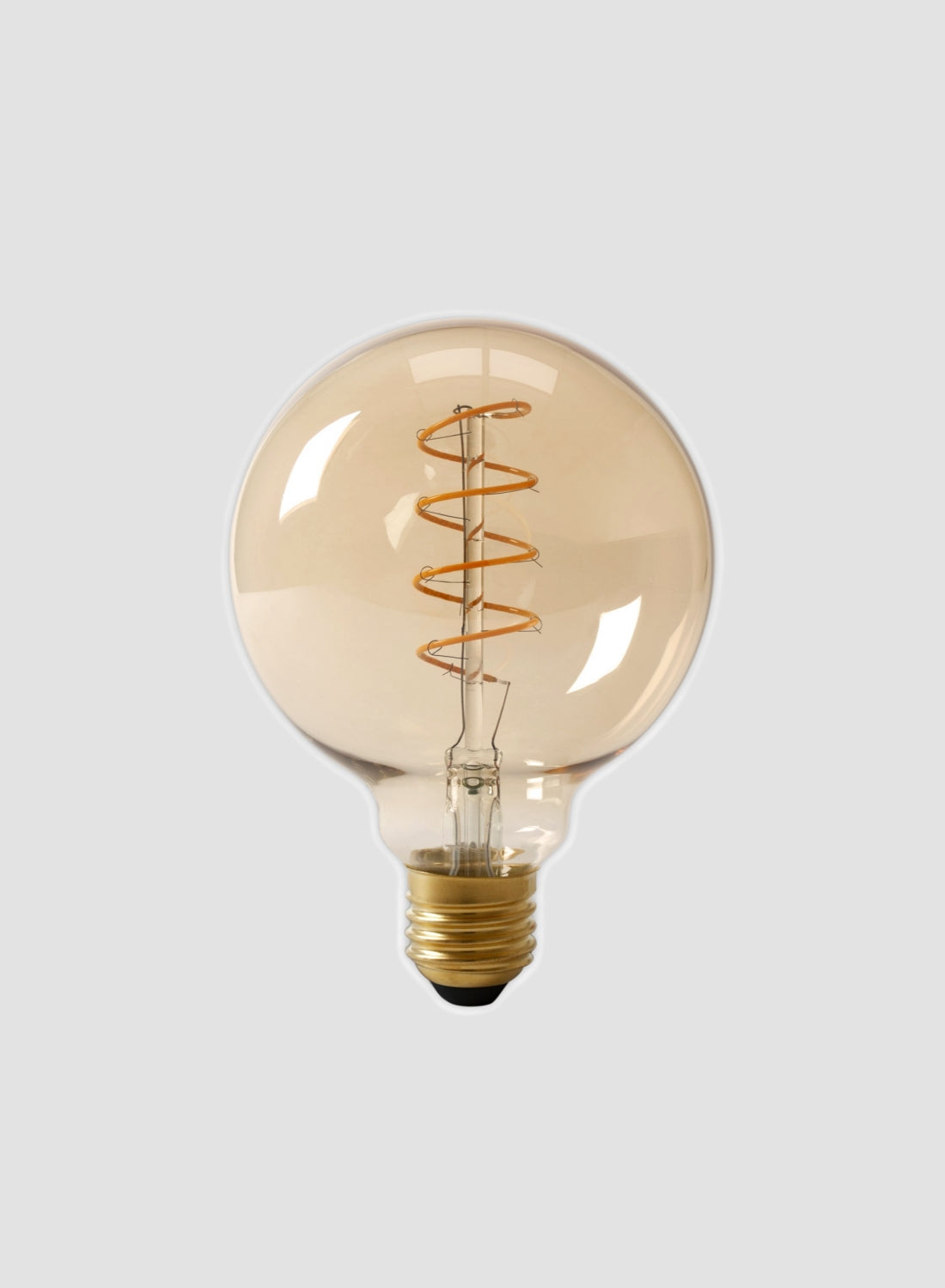 Extra Large Spiral Globe LED Filament Bulb
